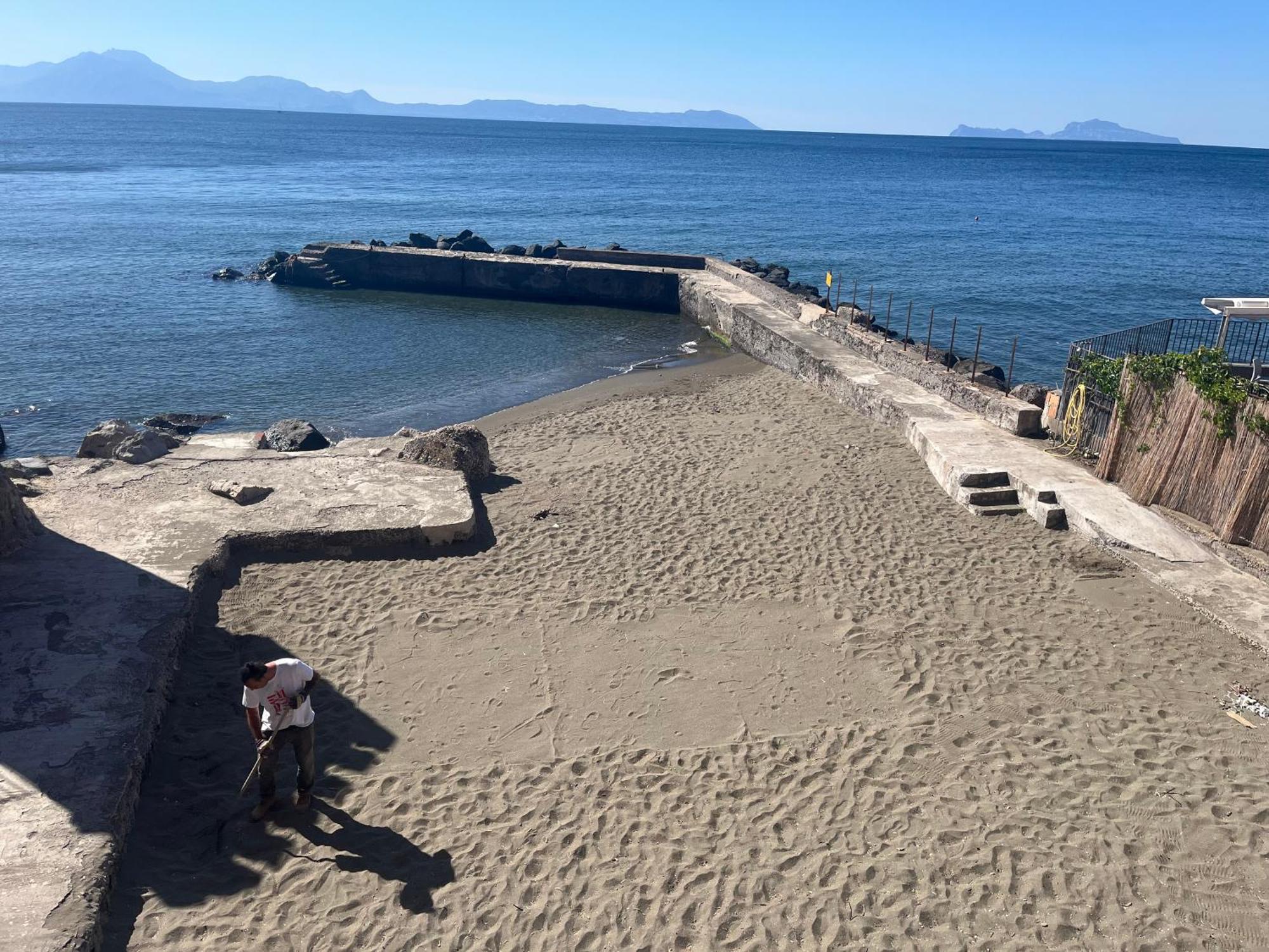 La Casetta Con La Spiaggia ナポリ エクステリア 写真